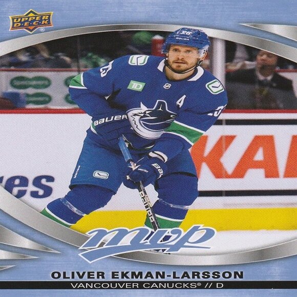 Oliver Ekman-Larsson Hockey Card Collection - 3 Vancouver Canucks Hockey Cards - Picture 2 of 4